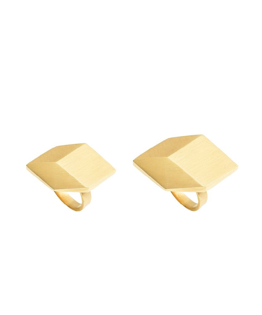 CUBE TROMPE L'OEIL ring for women - De Maarse Paris, the artist's jewel that makes you unique