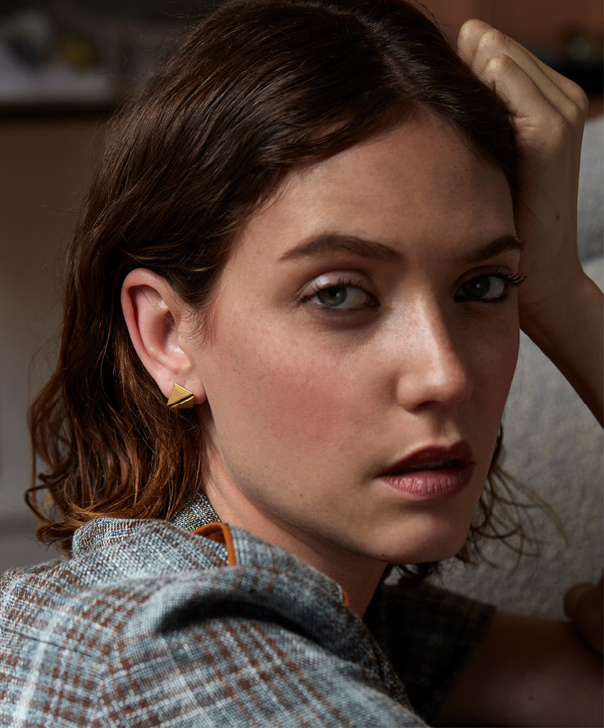 Boucles d'oreilles ORIGAMI - De Maarse Paris, le bijou d'artiste qui vous rend unique