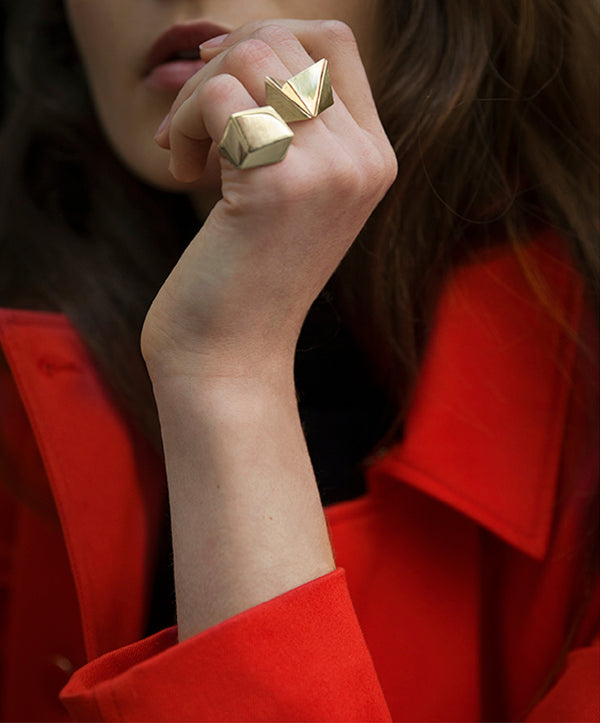 DISTORTED ring for women - De Maarse Paris, the artist's jewel that makes you unique