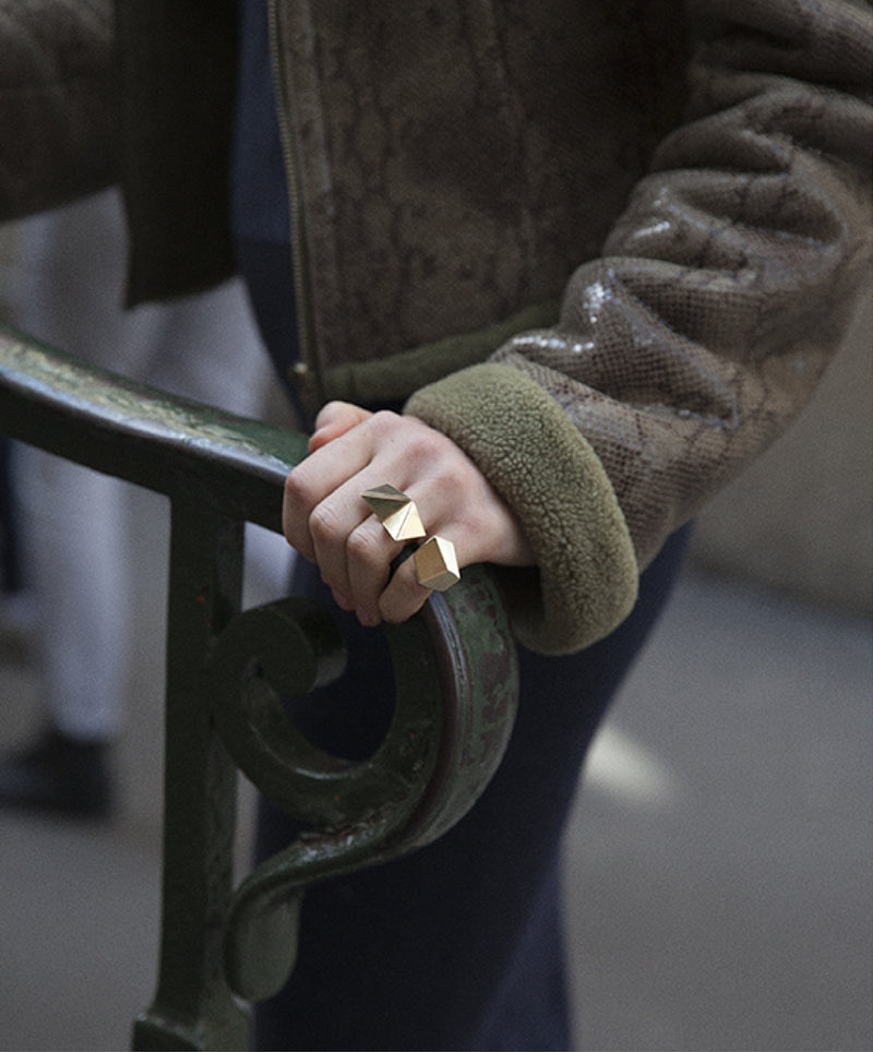 DISTORTED ring for women - De Maarse Paris, the artist's jewel that makes you unique