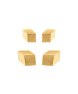 Earrings CUBE TROMPE L'OEIL - De Maarse Paris, the artist jewellery that makes you unique