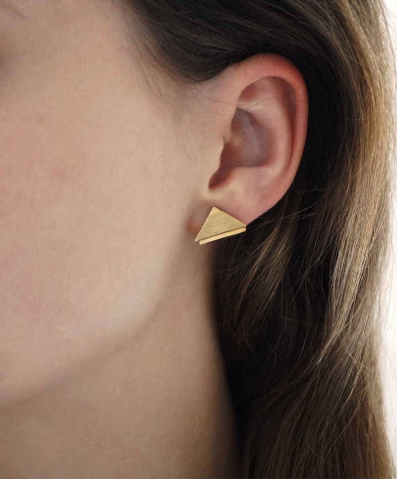 Earrings ORIGAMI - De Maarse Paris, the artist jewel that makes you unique