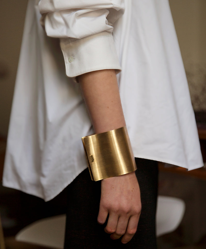 bracelet MANCHETTE 8 CM - De Maarse Paris, le bijou d'artiste qui vous rend unique