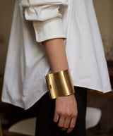 bracelet MANCHETTE 8 CM - De Maarse Paris, le bijou d'artiste qui vous rend unique